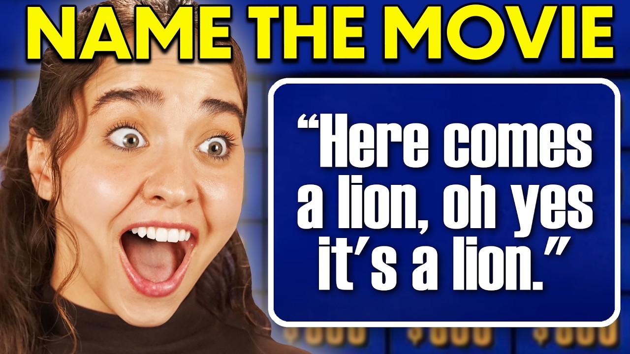 Guess The 90's Movie From The Opening Line!