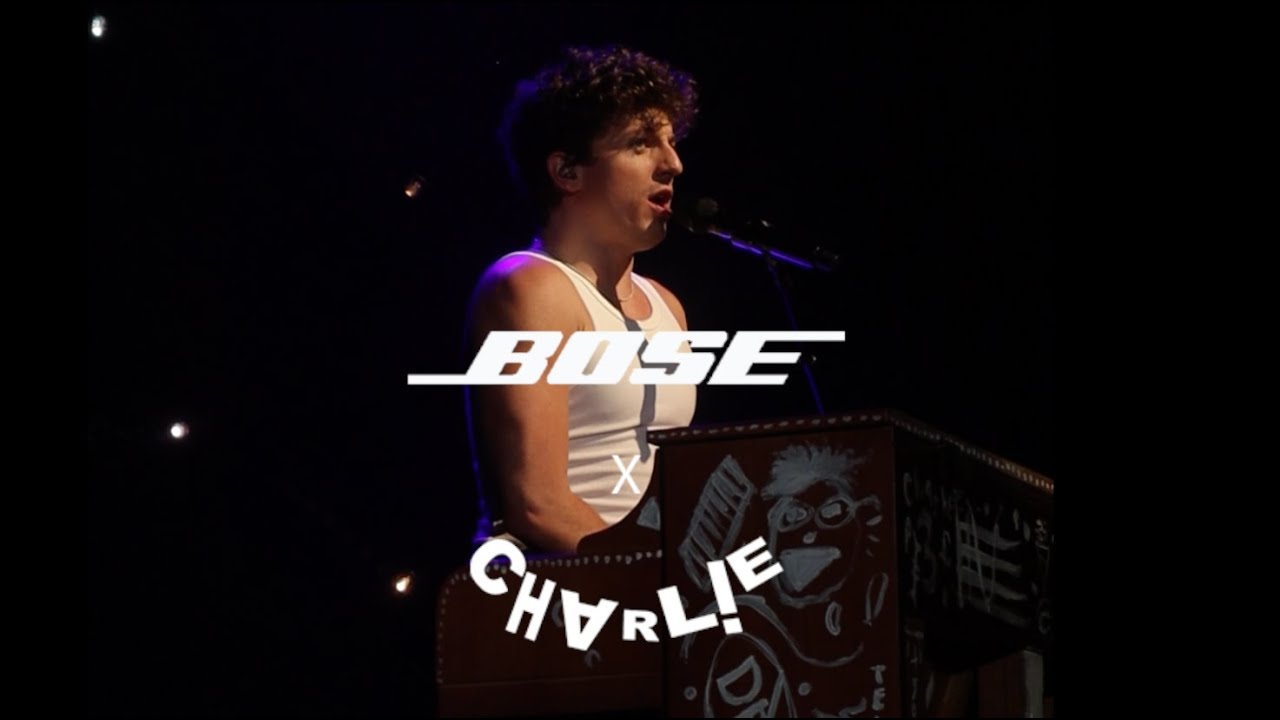 Charlie Puth – Producing On The Road with Bose