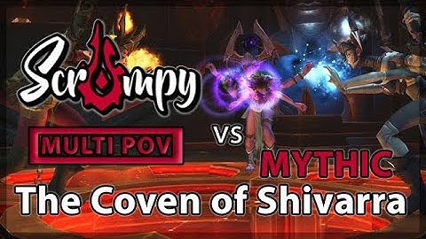 Mythic Coven of Shivarra | Multi PoV: Blood Death Knight, Holy & Shadow Priest (World of Warcraft)