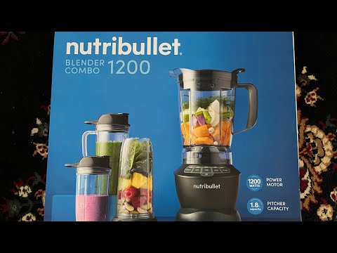 nutribullet Food Processor Unboxing Video 