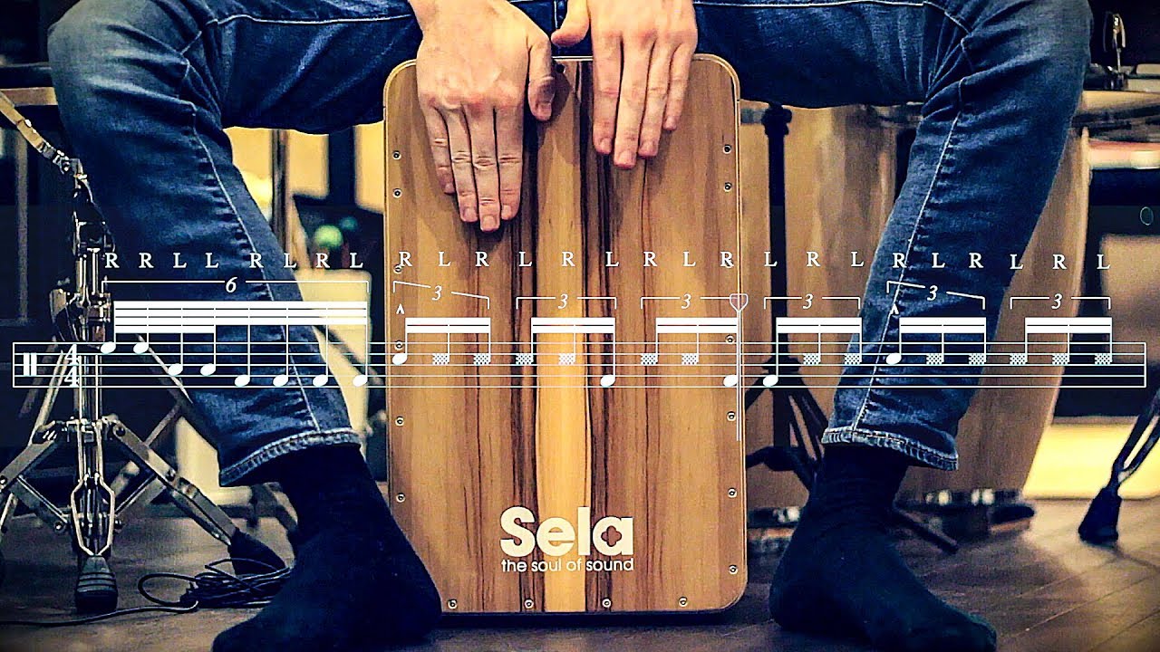 Cajon Lesson Fancy Foot Slide Triplet Groove YouTube