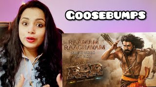 Raamam Raaghavam Song - RRR – Ram Charan , NTR | M. M. Kreem | SS Rajamouli | #RiseOfRam | Reaction