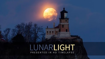 Lunar Light – Split Rock Lighthouse Timelapse (HD)