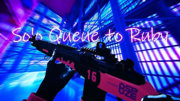 SOLO QUEUEING TO RUBY IN THE FINALS SERIES. (#1)