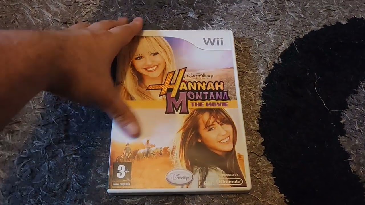 Hannah Montana Spotlight World Tour & Hannah Montana The Movie For The Nintendo Wii UK Game Unboxing