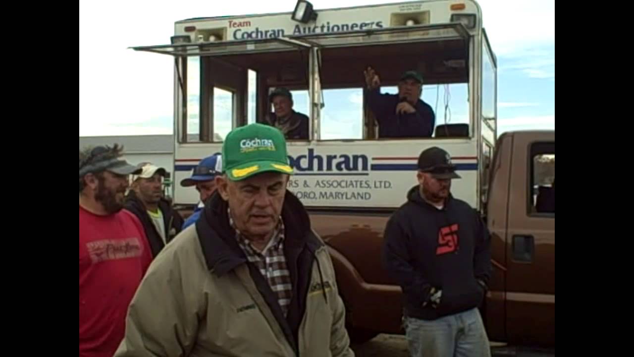 Cochran Auction at Flat Iron Farm, Great Mills, MD YouTube