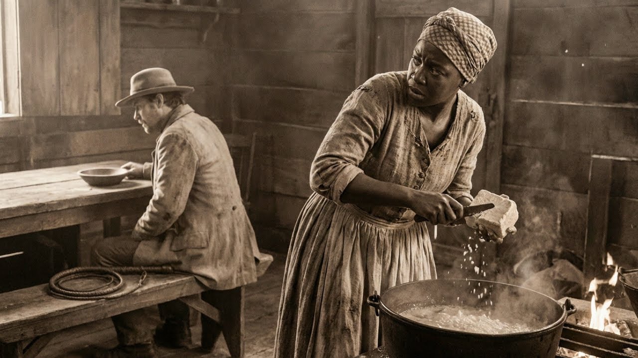A ESCRAVA que raspou 'Sabão de Cinzas' (Soda Cáustica) na Sopa do Feitor: A Garganta Derretida!