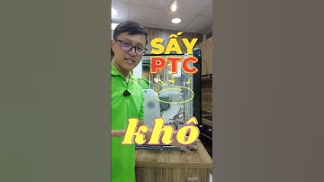 Máy rửa chén sấy khô cong nhờ công nghệ này - sấy PTC cấp khí tươi mới nhất 2025