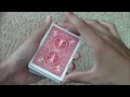 【トランプマジック】　色々なカードのめくり方!!　解説
