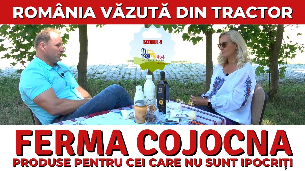 Ferma Cojocna, produse pentru cei care nu sunt ipocriți / România Văzută Din Tractor