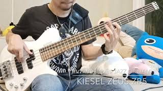 ต้นวรเชษฐ์ - Khun-in ( Jazz Of Siam ) - Kiesel Zeus ZB5 Headless Bass By MocLowoutput