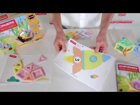 Video: Magformeri Moj prvi 30 Pastel Set Review