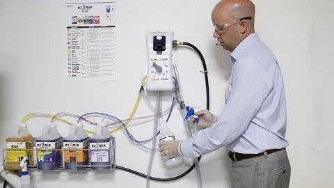 Nyco ez2mix® Chemical Dilution Control System | How to Use It
