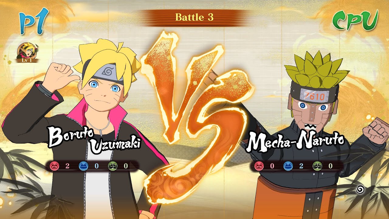 Boruto (Ninja Tool) vs Mecha-Naruto - Naruto X Boruto Ultimate Ninja Storm Connections