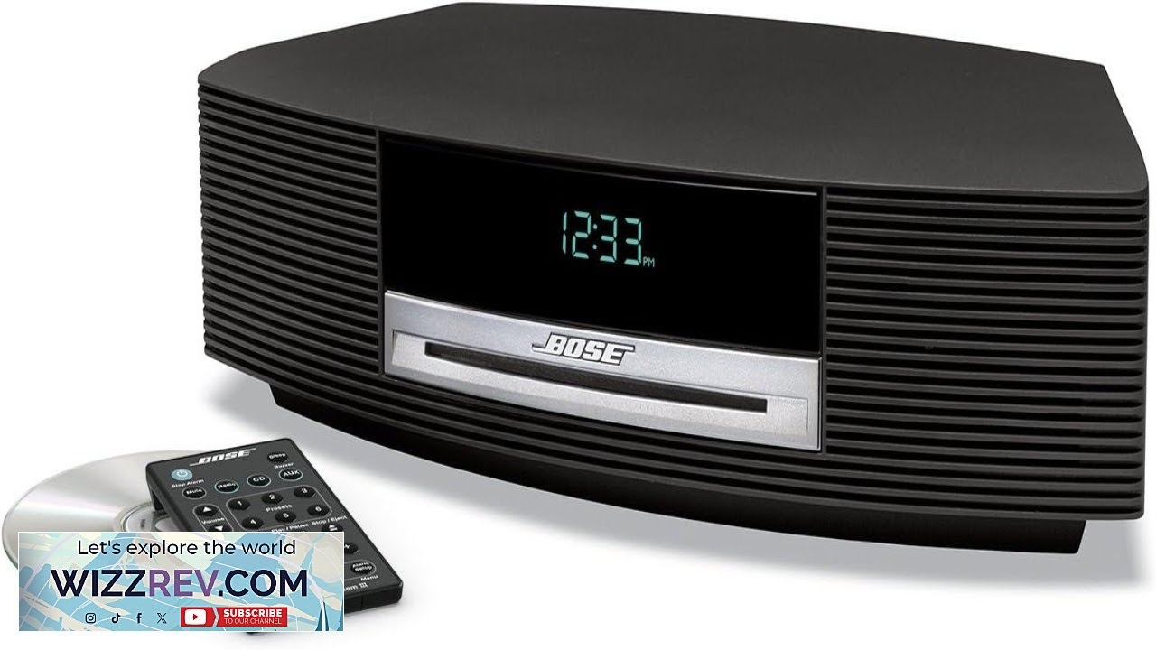 Bose Wave Music System III Graphite Gray - YouTube