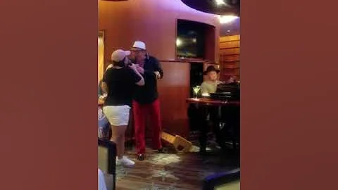 Bubba & Taranda Greene singing on 2019 Cruise