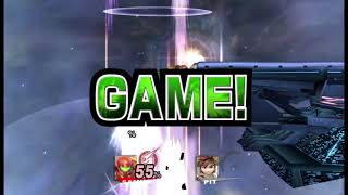 Super Smash Bros Brawl - cool, funny, and CPU fails KO compilation as Samus - 3