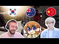 Speak Korean, Australian (Accent), Chinese With Jae, Jacksepticeye and Ash