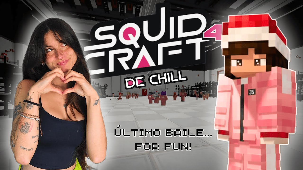 🦑SQUID CRAFT GAMES 4: FOR FUN ☠️ |  DÍA CHILL — GEMYLFH96