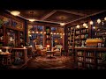 Fall Coffee Shop Bookstore Ambience with Relaxing Jazz Music & Rain Sounds