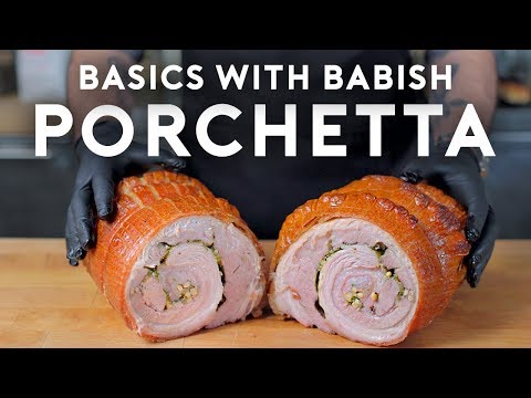 Video: Porchetta Sendvič