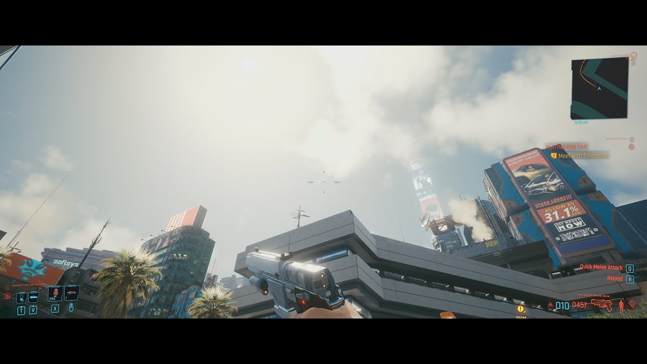 Cyberpunk 2077 Weather Light Clouds MOD YouTube