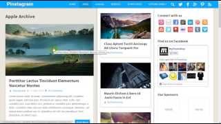 Pinstagram WordPress Theme screenshot 4
