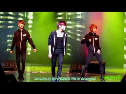 [Fancam]20120519 - BOYFRIEND FM in Shanghai - 95line SOLO[CR.Candy__糖]