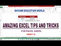 5 Amazing Excel Tips & Tricks (Part 4) | Excel Tips and Tricks For Excel Users | #exceltipsandtricks
