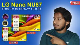 LG Nano NU87 4K TV 2026 Review 🔥 Best 43 Inch Smart TV Under ₹30,000?