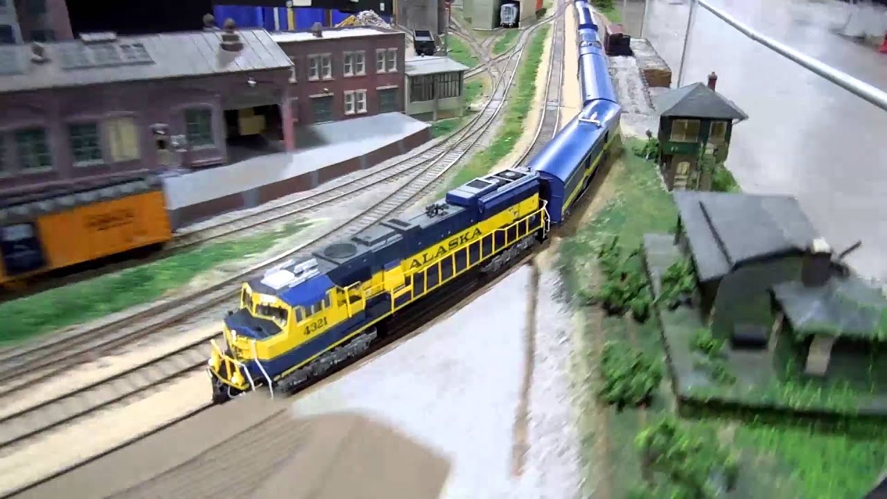 Alaska Railroad Glacier Discovery HO Scale Amherst Belt Lines, West