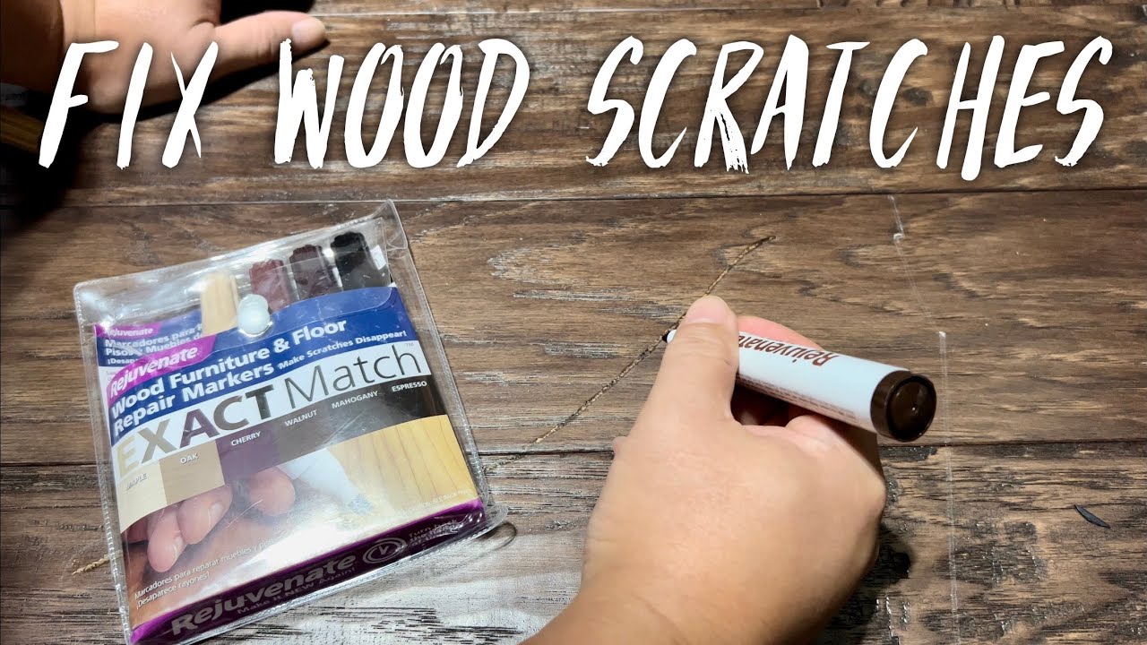 How To Fix Wood Scratches YouTube