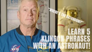 Learn Klingon with Astronaut Steve Swanson