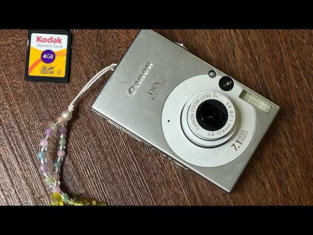Guide to the vintage CANON IXY 10 digital camera 🥺 - YouTube