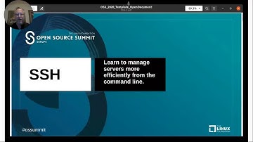 SSH and the Command Line - John Bonesio, The Linux Foundation