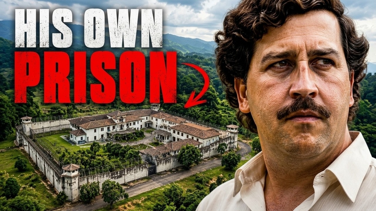 PABLO ESCOBAR BUILT HIS OWN PRISON - THEN ESCAPED IT