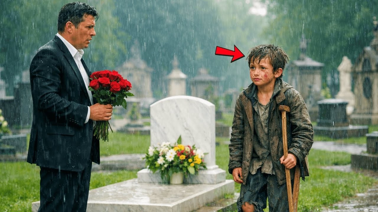 ቢሊየነሩ የልጁን ሀዘን ሊደርስ ወደ መቃብር ስፍራ ሄደ - 