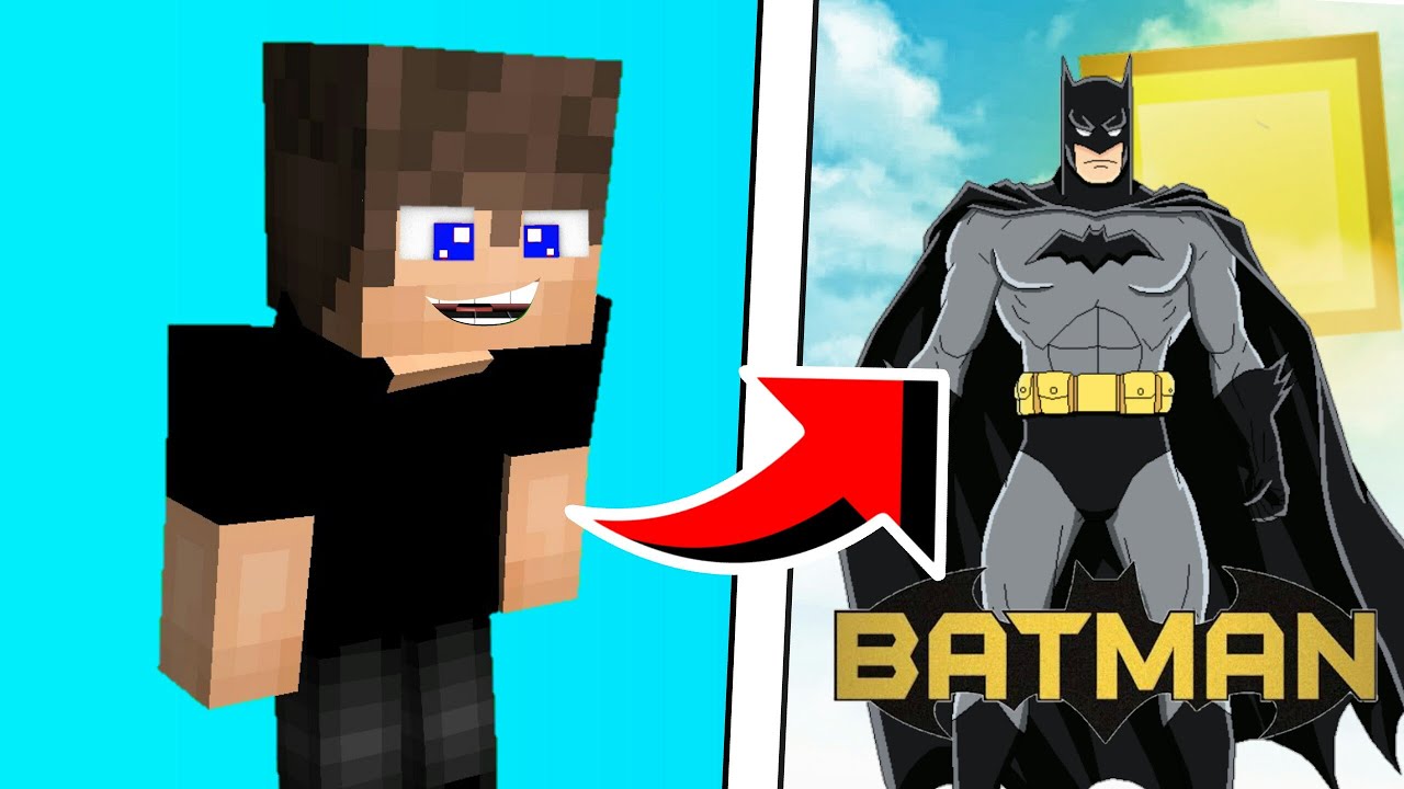 Saiu novo addon do batman para minecraft - YouTube