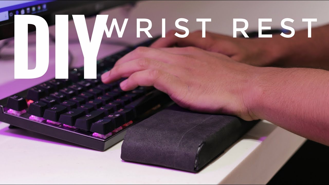 DIY - SIMPLE and CHEAP Wrist Rest 