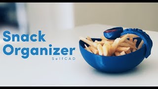 Everyday 3D Printing | Snack Organizer | Your Serving Solution from SelfCAD