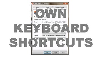 Hoe u uw eigen sneltoetsen in Windows kunt maken