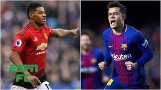 Will marcus rashford leave manchester united for barcelona? is
philippe coutinho poised a move back to the premier league? espn fc's
craig burley address...