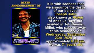 Joseph John short 1