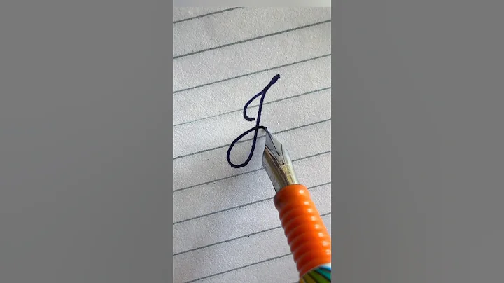 How to write Cursive ‘J’ ✍️ || #shortvideo #youtubeshorts #viral #trending #shorts #short #youtube