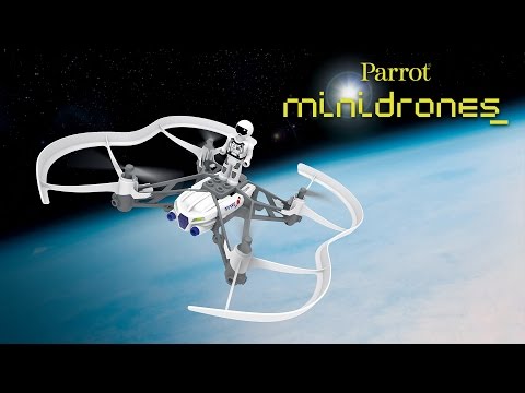 Parrot Minidrones - Airborne Cargo - Transport your Bricks! - YouTube