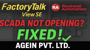 Unable to Open FactoryTalk View SE SCADA Application | Step-by-Step Fix (Rockwell Automation)