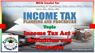 MCQ-Income Tax Act – Definition and Concepts screenshot 5