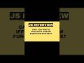#31 javascript interview questions and answers | can you write IFFE with arrow function syntax?
