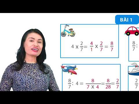 Toán 4 - Ôn tập các phép tính với phân số (Tuần 33)
