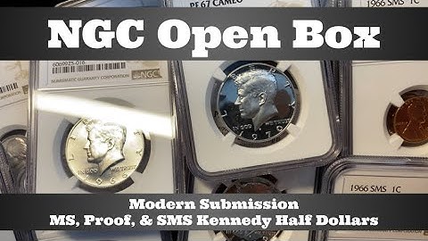 NGC Open Box Coin Grade Results - MS, Proof, & SMS Kennedy Half Dollars & Other Modern Proof Coins